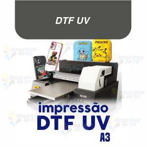 DTF UV - adesivo  A3    